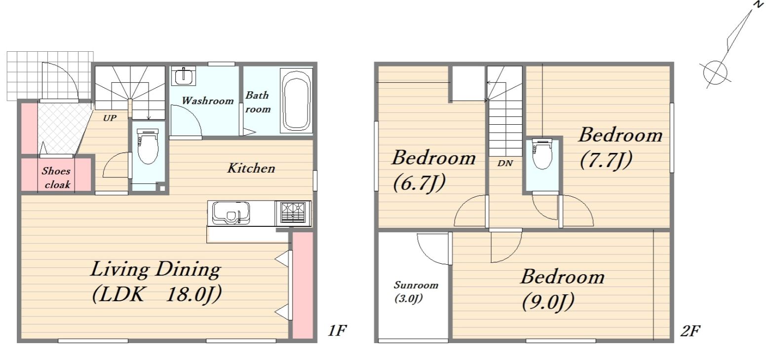 ルルーディア福山市引野町4丁目②／2号棟