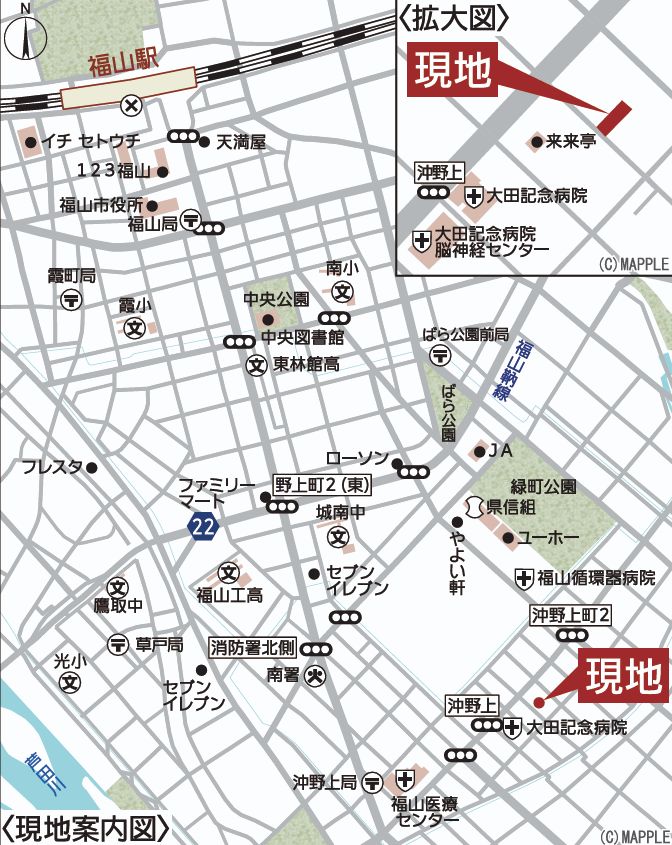 クレイドルガーデン福山市沖野上町　第2／1号棟