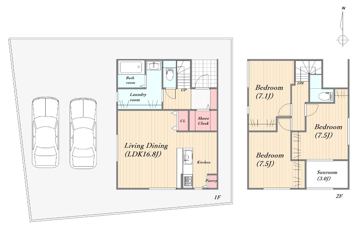 ルルーディア尾道市吉浦町②／2号棟