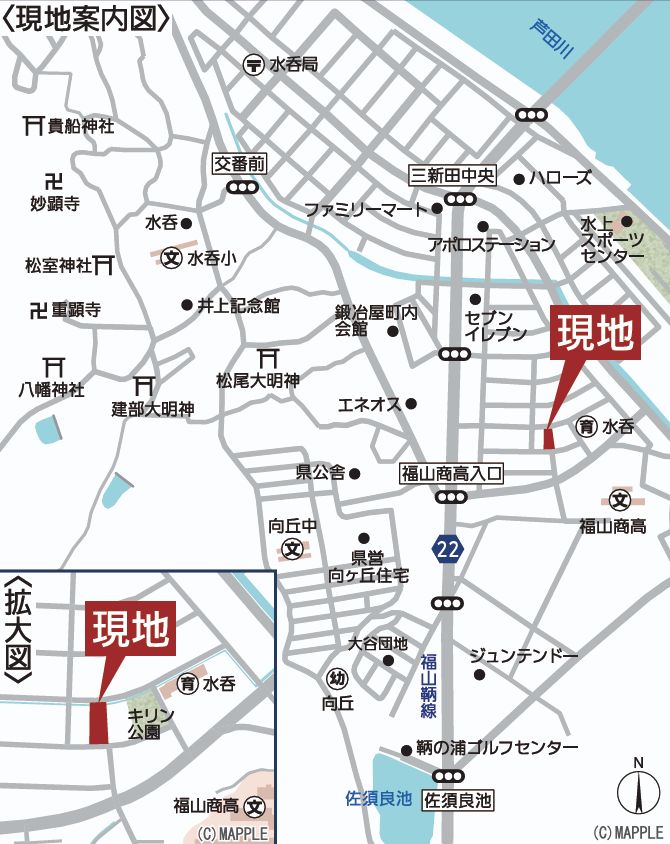 クレイドルガーデン福山市水呑町三新田　第1／1号棟