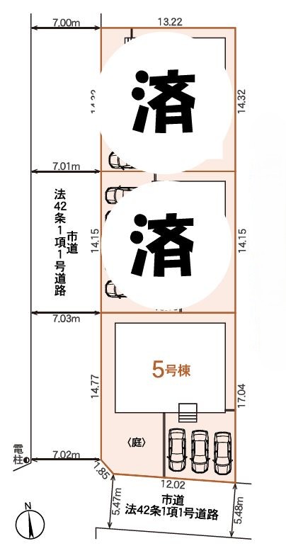 クレイドルガーデン竹原市竹原町　第3　1期／5号棟