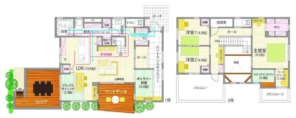 福山市加茂町上加茂モデルハウス